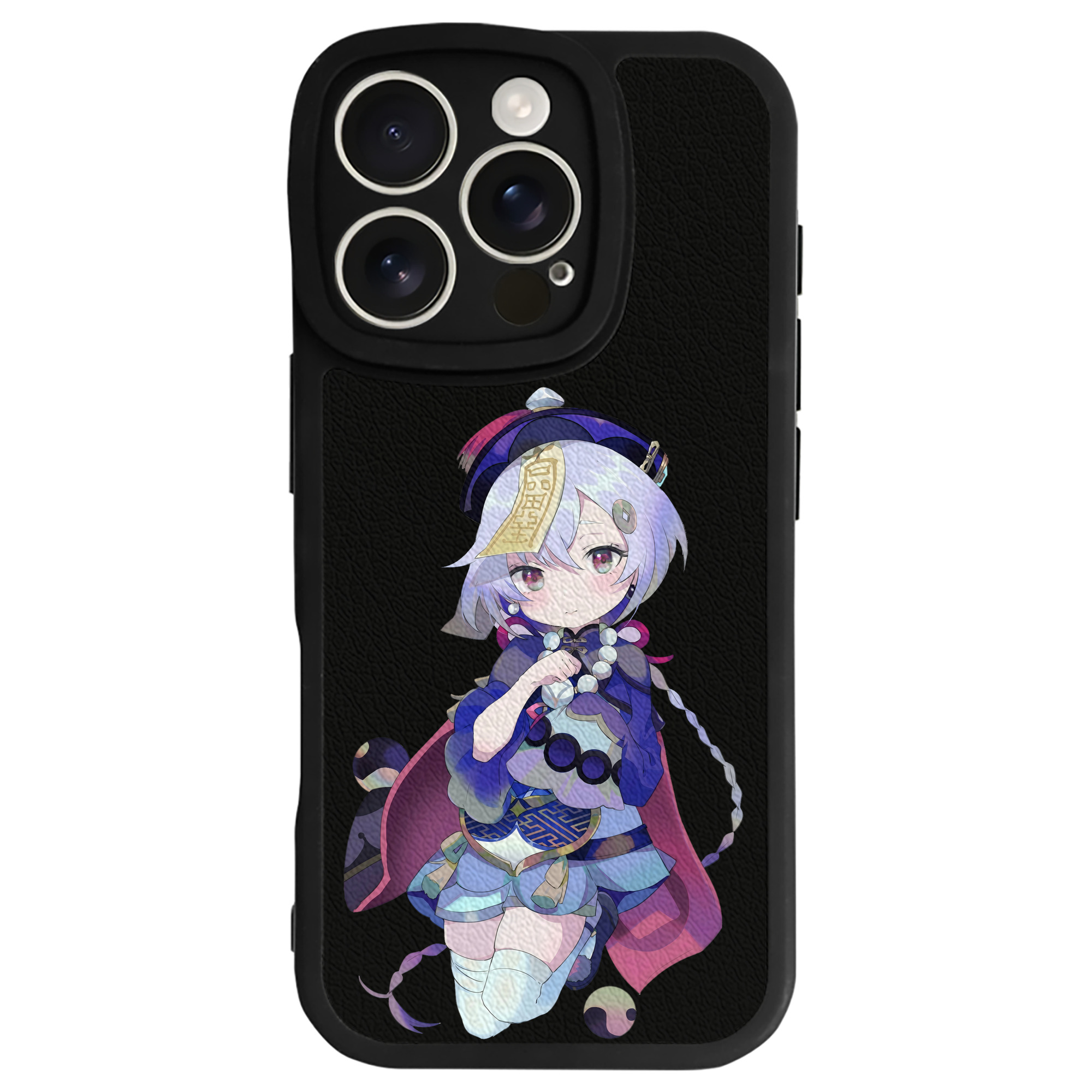 げんし神 七七 なな  genshin Nana 【iPhone 16シリーズ対応】シリコンスマホケース（レザー調） 材質：シリコン